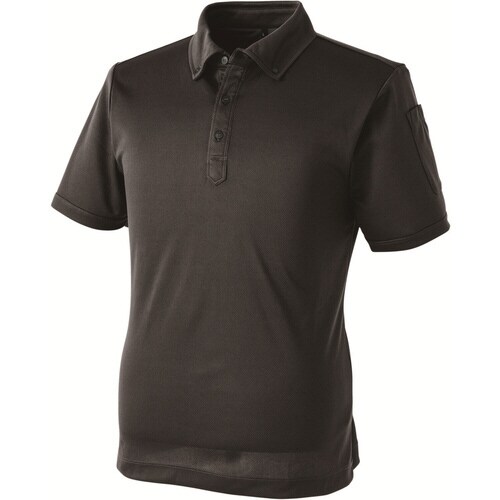 パフォーマンス半袖ポロ クロ LL