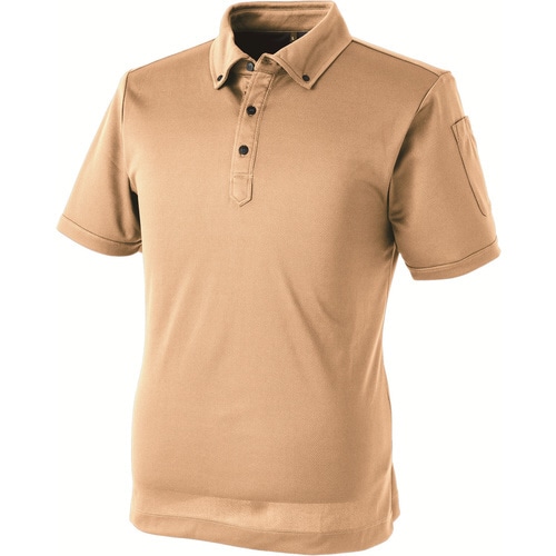 パフォーマンス半袖ポロ カーキ LL