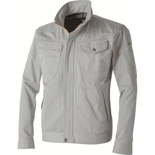 HOP 長袖ブルゾン 銀 3L