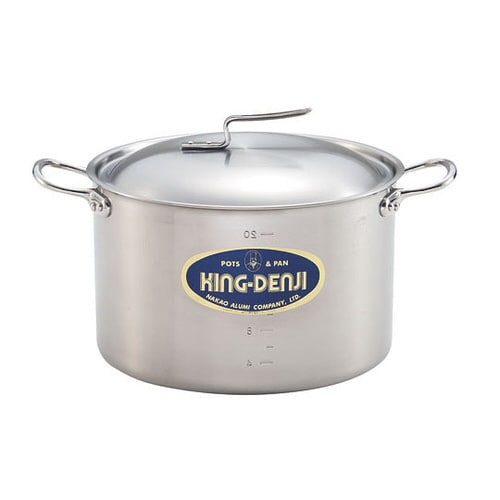 ニューキングデンジ半寸胴鍋