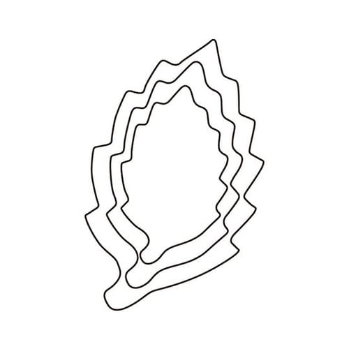 厚口野菜抜 3PC 舞木の葉