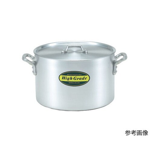 ハイグレード アルミ半寸胴鍋 21cm(5.1L)