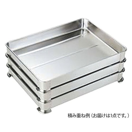 18−8足高餃子バット 特大50