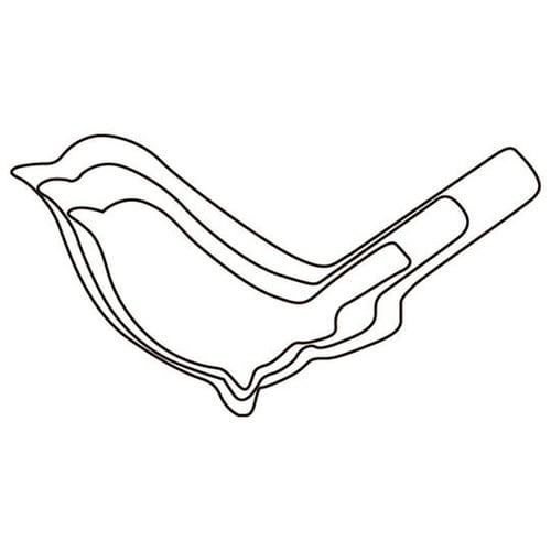 厚口野菜抜 3PC うぐいす