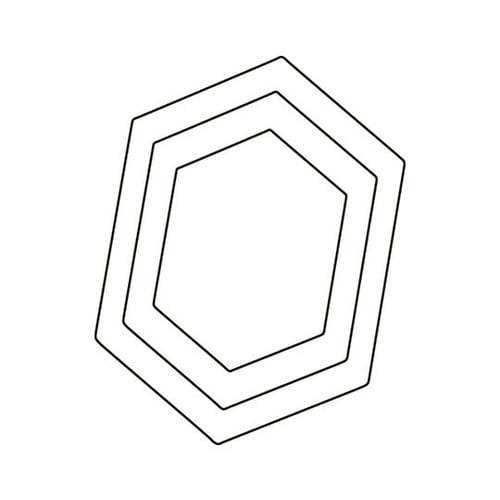 野菜抜 3PC 亀甲