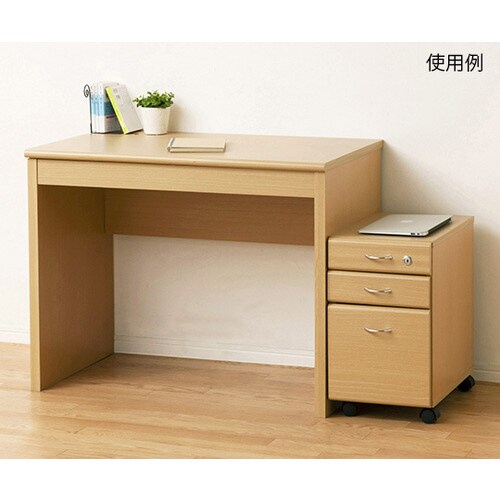 フェイバー デスク90鍵付 ナチュラル 93104