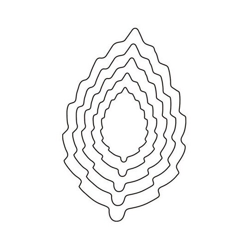 野菜抜 5PC 木の葉