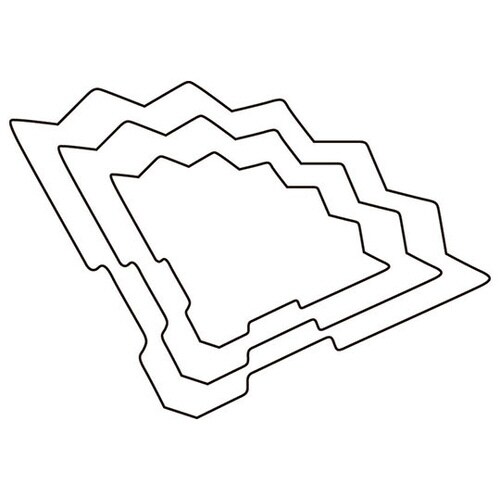 厚口野菜抜 3PC 扇子