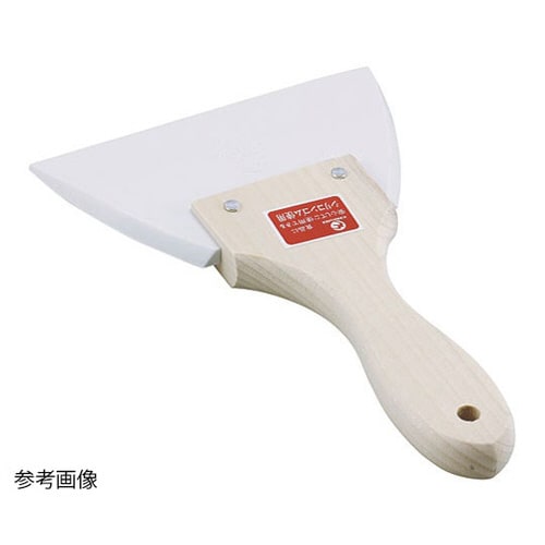 ニュー木柄三角シリコンゴムヘラ特大