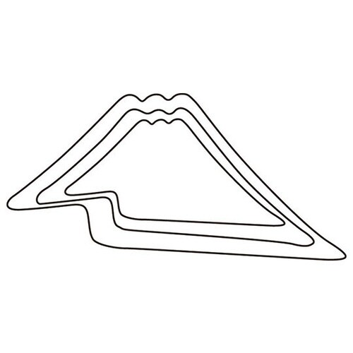 厚口野菜抜 3PC 富士山