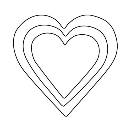 厚口野菜抜 3PC ハート