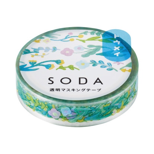 ソ−ダ 透明マステ(ガ−デン) 10mm幅X3