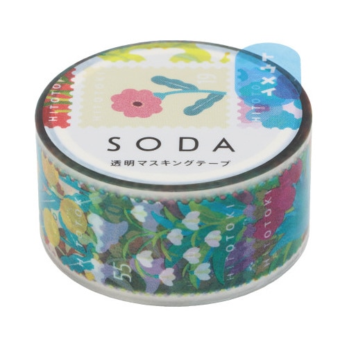 ソ−ダ 透明マステ(キッテ)X3