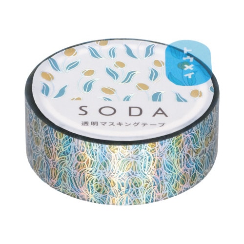 ソ−ダ 透明マステ(チュ−リップ)X3