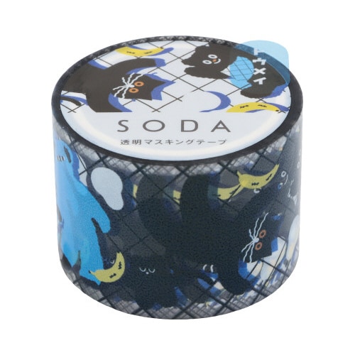 ソ−ダ 透明マステ(トイズ)X3