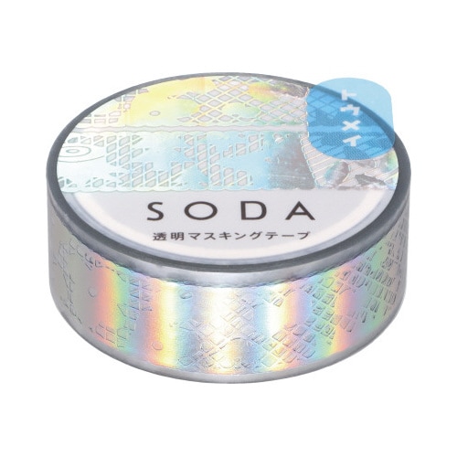 ソ−ダ 透明マステ(レ−ス)X3