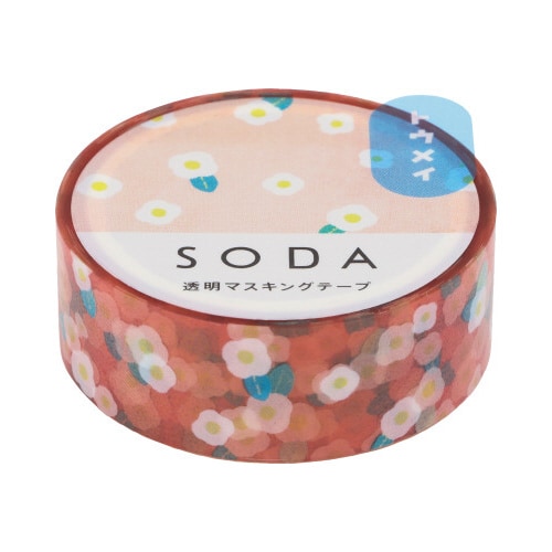 ソ−ダ 透明マステ(ウララカ)X3