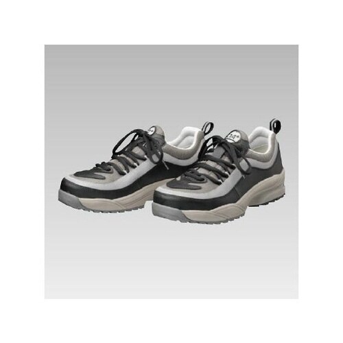 ワークシューズ(メッシュグレー)