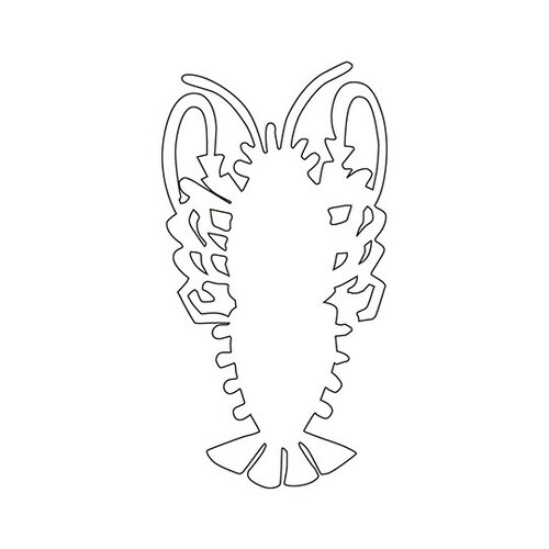 中華細工用抜型 伊勢蝦