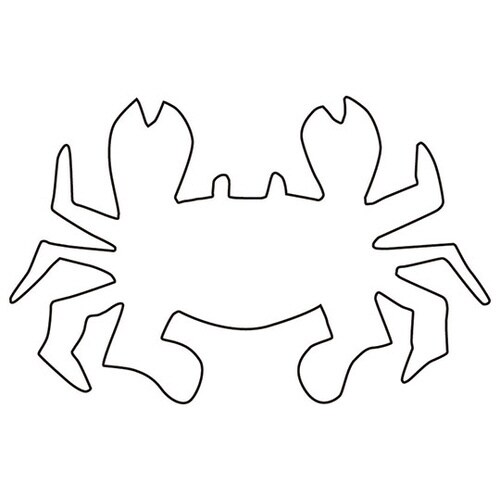 中華細工用抜型 蟹 大