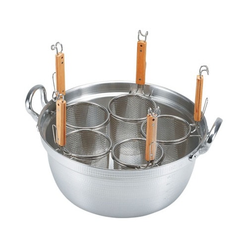 デカてぼ茹麺鍋セット(リング付)16cm用