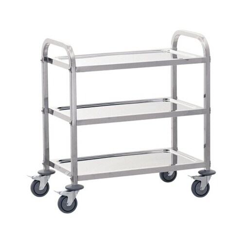 TKG サイレント キッチンワゴン 3段 S