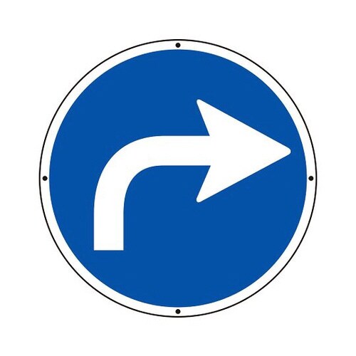 サインタワー用標識丸表示