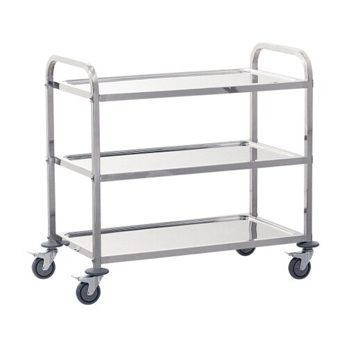 TKG サイレント キッチンワゴン 3段 L