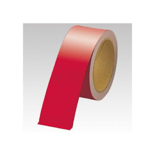 反射テープ 赤 50mm幅×10m 374−39