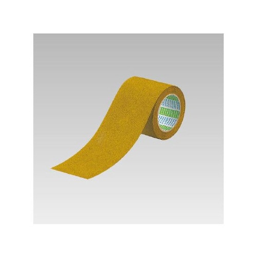 すべり止めテープ黄100mm幅×5m374−46