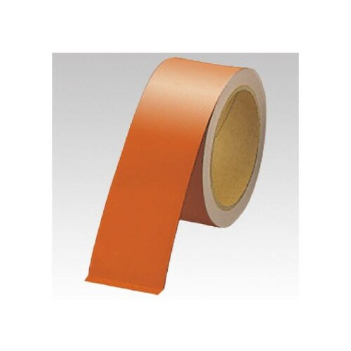 反射テープ 橙 50mm幅×10m 374−41