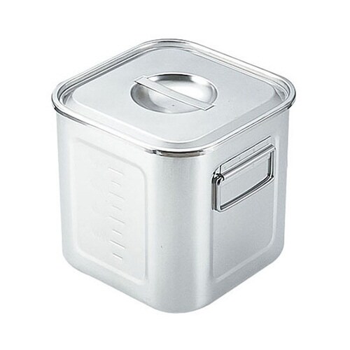 SAモリブデン深型角キッチンポット