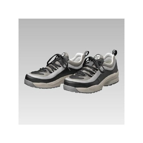 ワークシューズ(メッシュグレー)