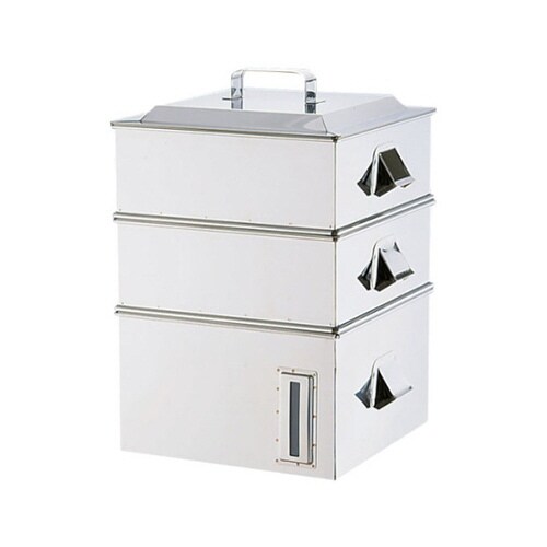 SA電磁専用業務用角蒸器 2段 39cm