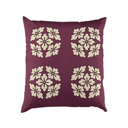 綿座布団ITよつ葉202赤