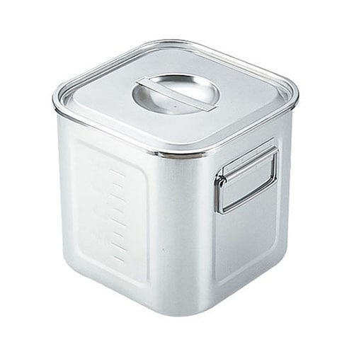 SAモリブデン深型角キッチンポット