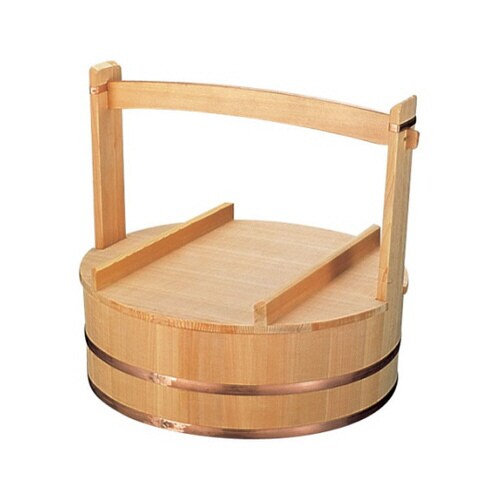 木製出前岡持(椹製) 53cm