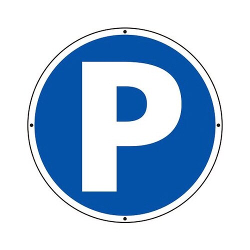 サインタワー用標識 丸表示 P 887−701