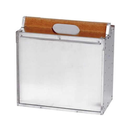 アルミ 出前箱 横4段