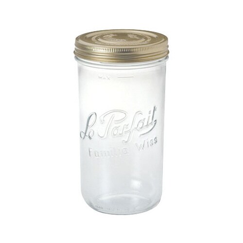 ガラスダブルキャップジャー