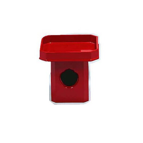 漆朱塗 三宝 21cm