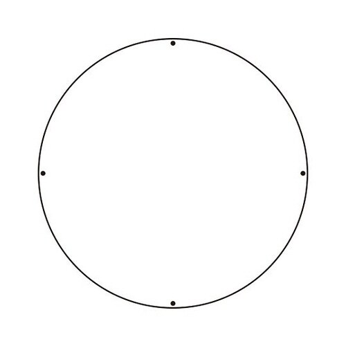 サインタワー用標識丸表示板