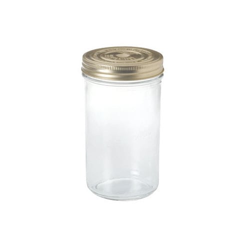 ガラスダブルキャップジャー