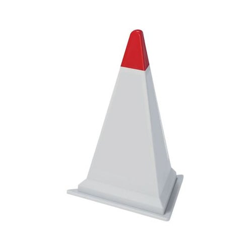 サインピラミッド 本体 グレー 867−75GY