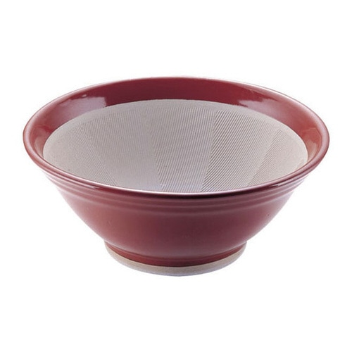 シリコンゴム付 スリ鉢(石見焼) 9号