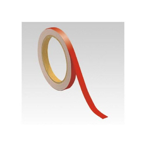 反射テープ 赤 10mm幅×10m 374−33