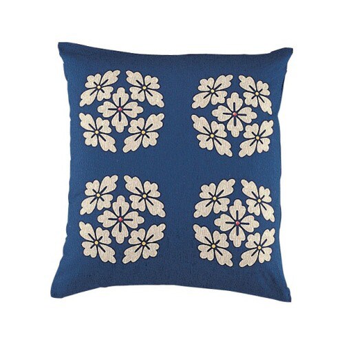 綿座布団ITよつ葉202青