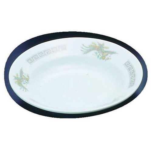 陶器『雷門鳳凰』 スープ皿 8インチ K−11