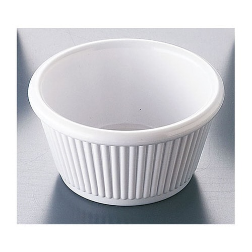 ジェスナーメラミンラメキンリブ付0383A