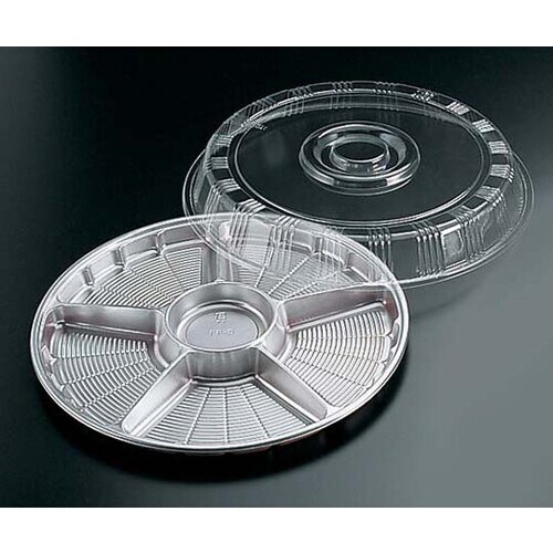 サークルトレー透明蓋付(20セット入)